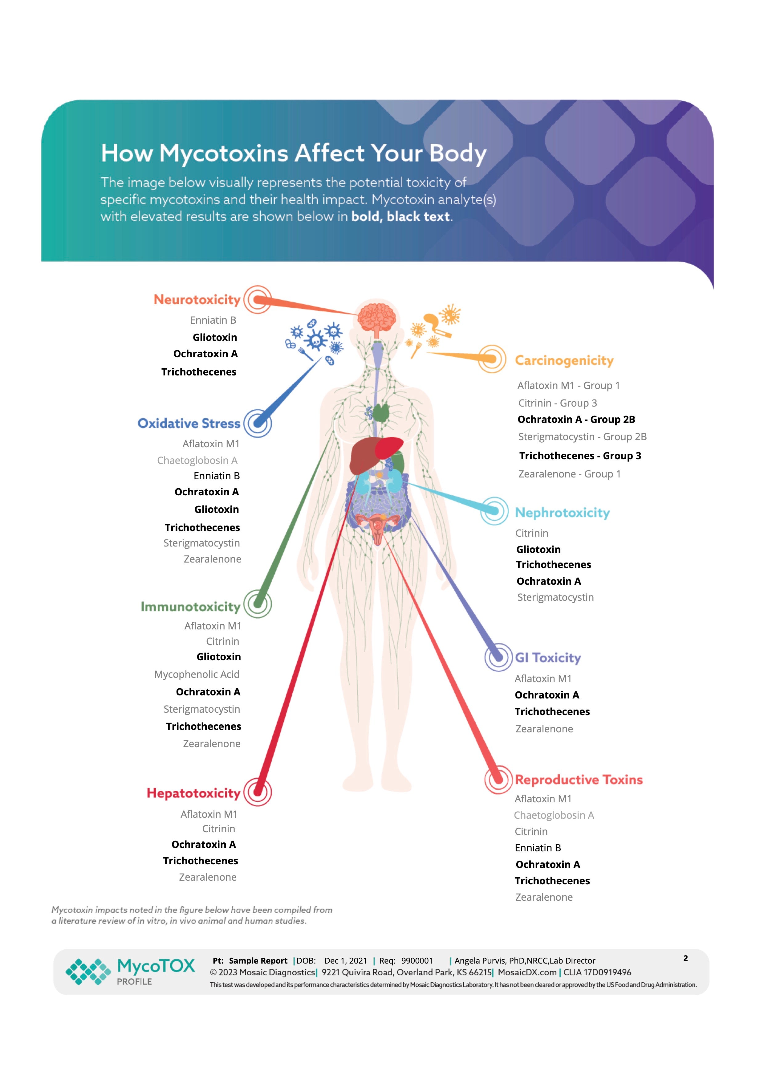 Mould Exposure Assessment - MycoTOX Profile